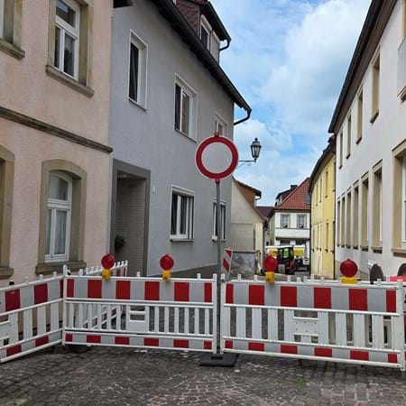 Straßensperrung